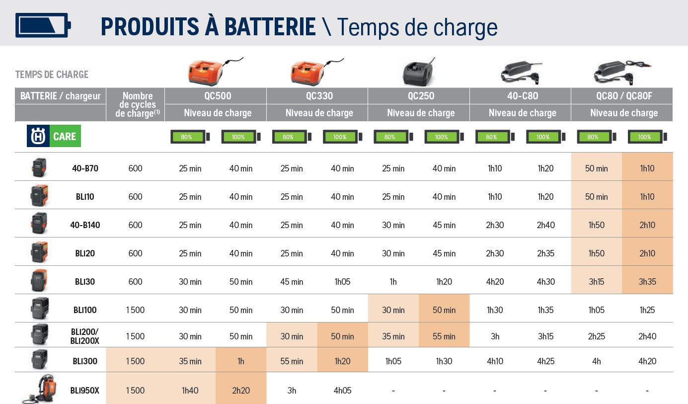 Batterie HUSQVARNA 40B220X