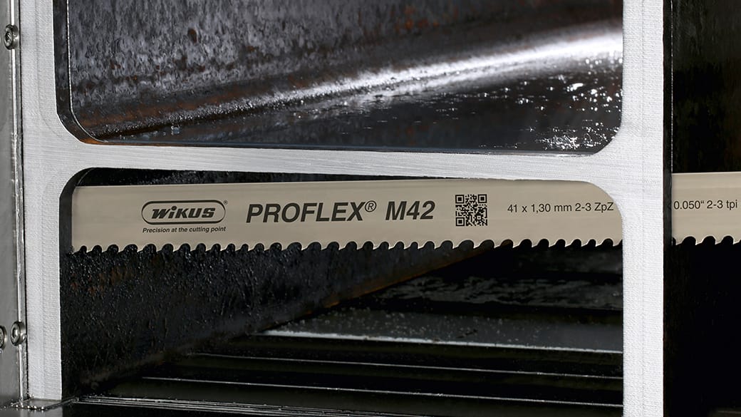 WIKUS Proflex M42 Lame de scie à ruban bimétallique 2375 mm Longueur x 20 x 0,90 mm – Dent profilée 7/9 TPI