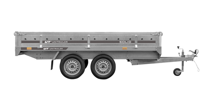 Remorque 2 essieux 304×153 UNITRAILER SOLID 300/2 PTAC 750 kg – Image 8